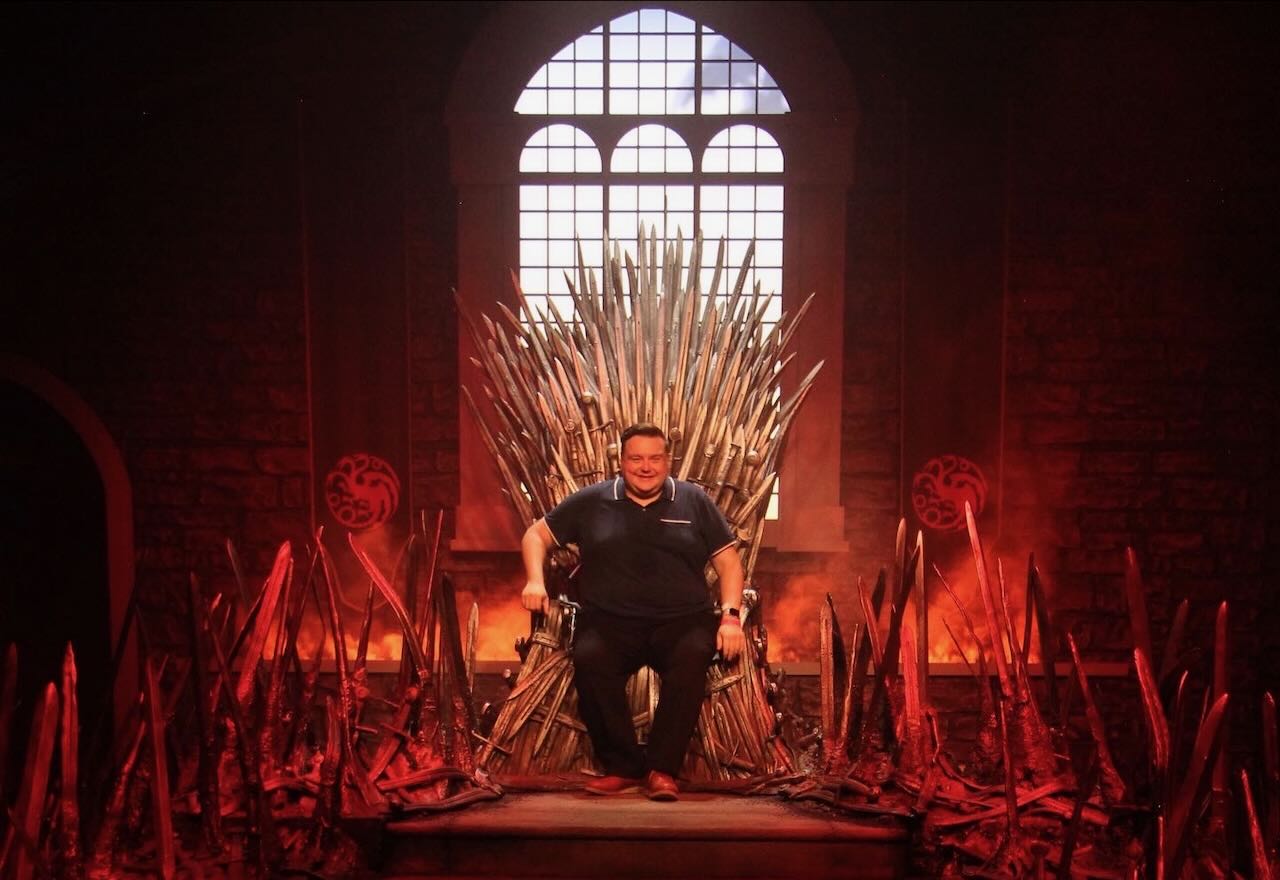 Sitting on the Iron Throne