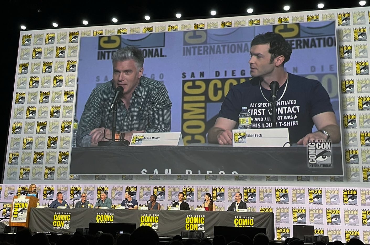 Anson Mount and Ethan Peck from Strange New Worlds